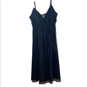 Necessary Objects - small - black chiffon dress